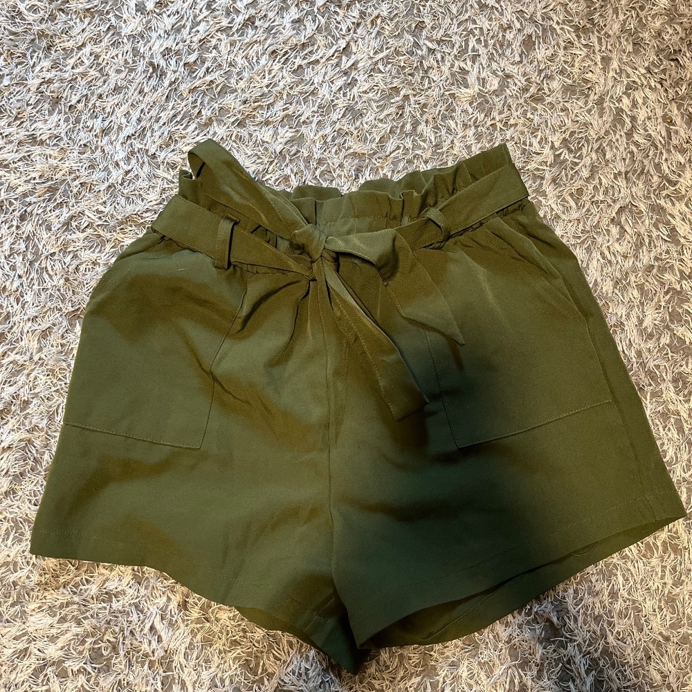 Olive Green Shorts